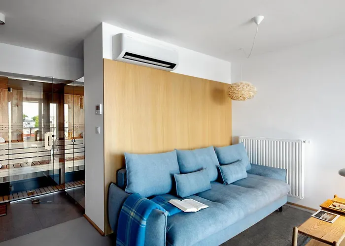 Penthouse Lighthouse Mrzezyno Z Prywatna Sauna Surfingbird